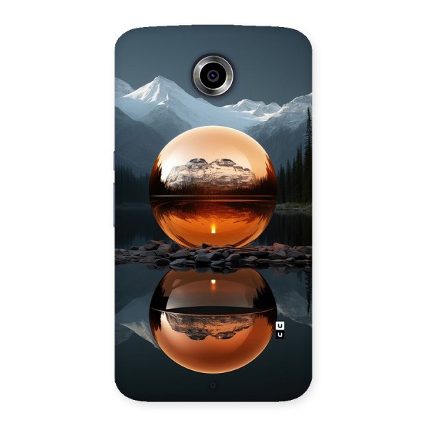Metal Moon Back Case for Google Nexus 6