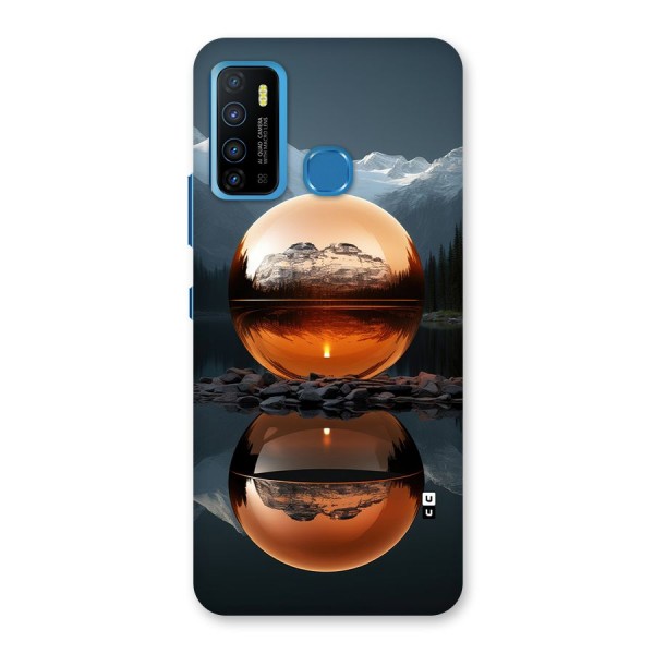 Metal Moon Back Case for Infinix Hot 9