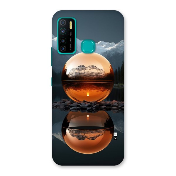 Metal Moon Back Case for Infinix Hot 9 Pro