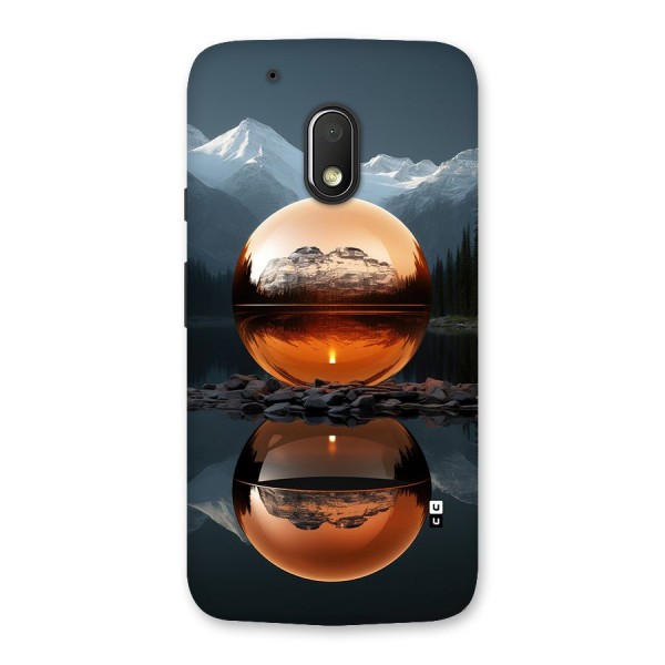 Metal Moon Back Case for Moto G4 Play