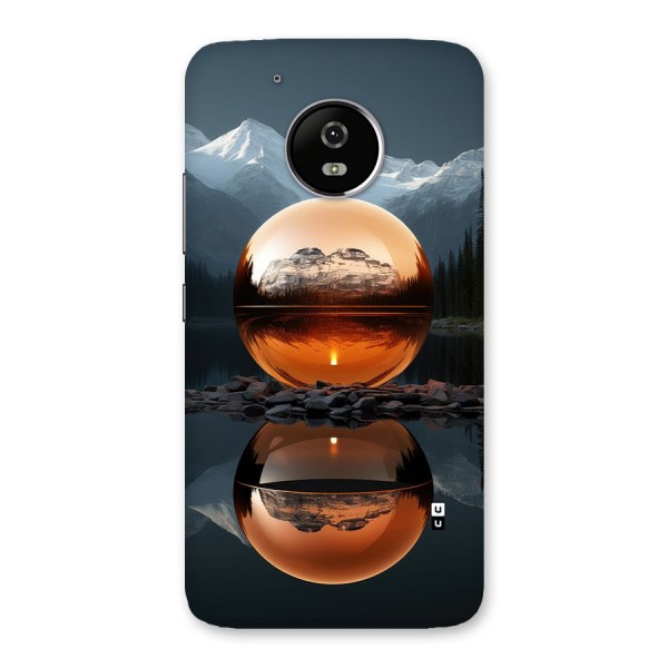 Metal Moon Back Case for Moto G5