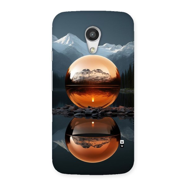 Metal Moon Back Case for Moto G 2nd Gen