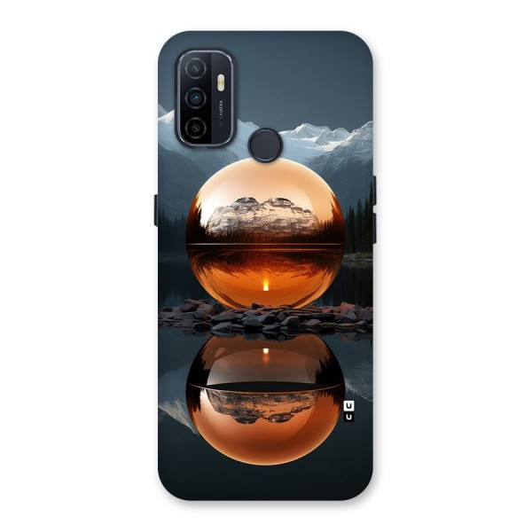 Metal Moon Back Case for Oppo A32