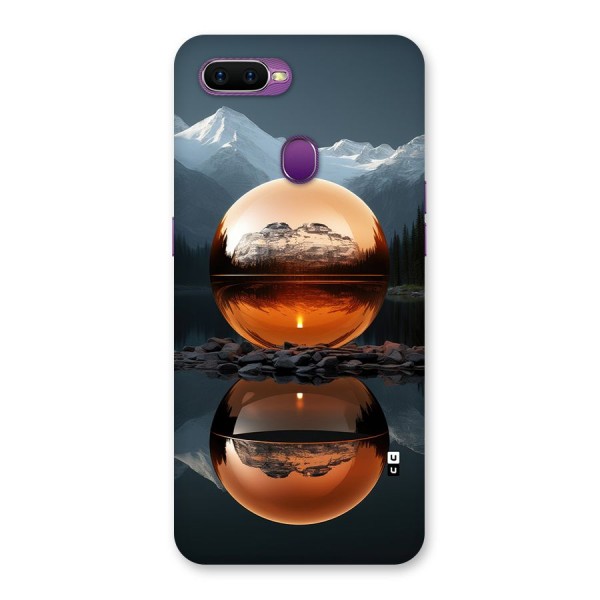 Metal Moon Back Case for Oppo F9
