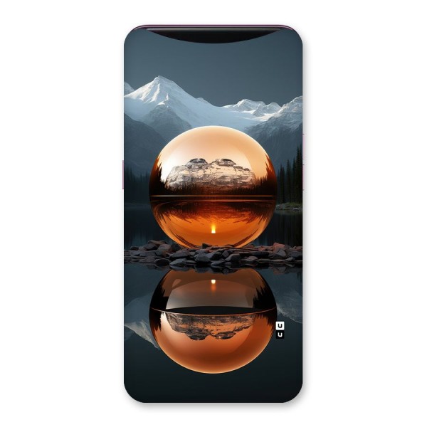 Metal Moon Back Case for Oppo Find X