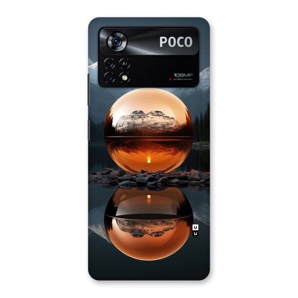 Metal Moon Back Case for Poco X4 Pro 5G