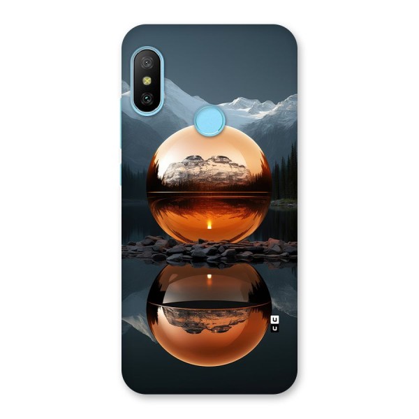 Metal Moon Back Case for Redmi 6 Pro