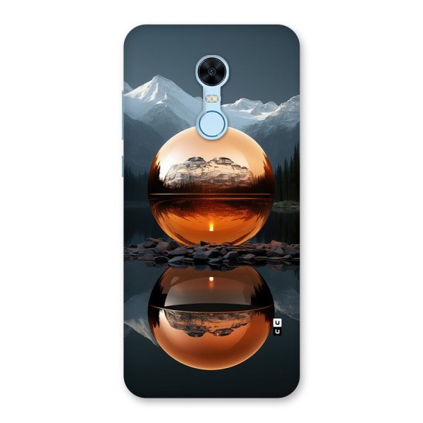 Metal Moon Back Case for Redmi Note 5