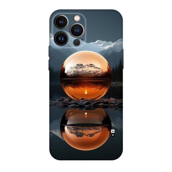 Metal Moon Back Case for iPhone 13 Pro Max
