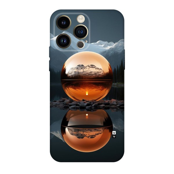 Metal Moon Back Case for iPhone 14 Pro Max