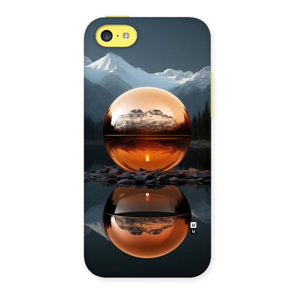 Metal Moon Back Case for iPhone 5C