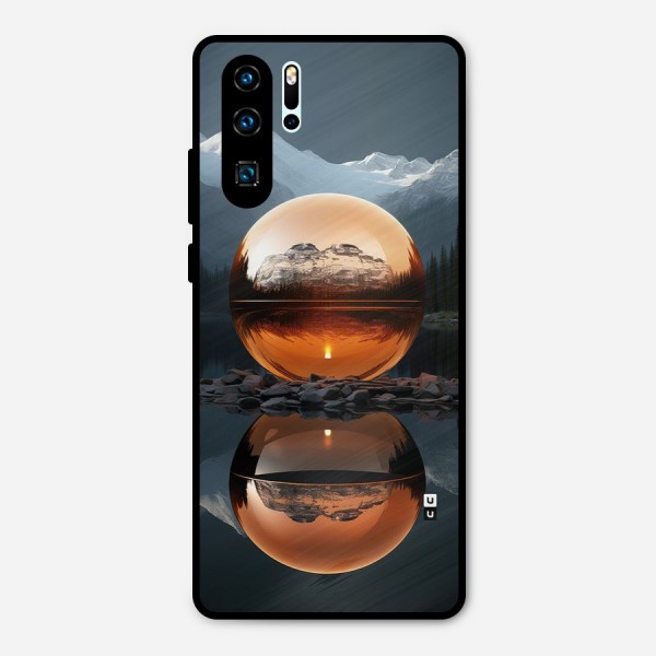 Metal Moon Metal Back Case for Huawei P30 Pro