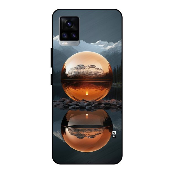 Metal Moon Metal Back Case for Vivo V20