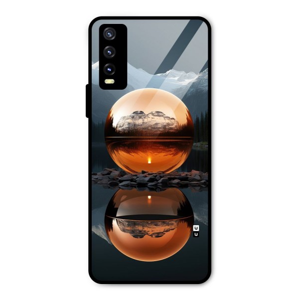 Metal Moon Metal Back Case for Vivo Y20i