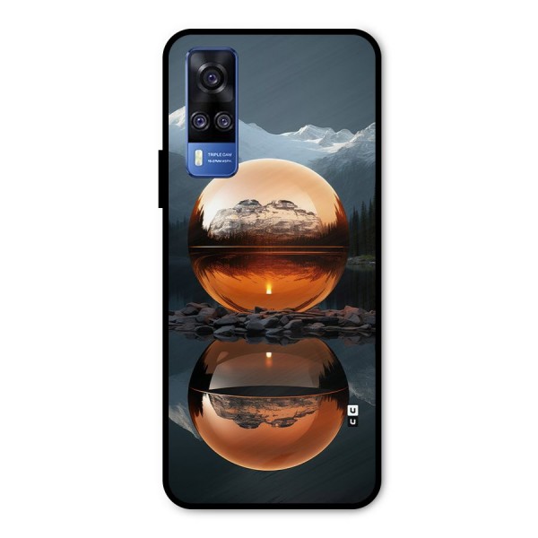 Metal Moon Metal Back Case for Vivo Y51A
