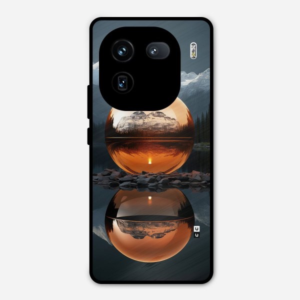 Metal Moon Metal Back Case for iQOO 12