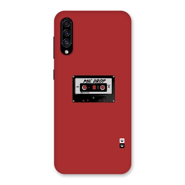 Mic Drop Cassette Minimalistic Back Case for Galaxy A30s