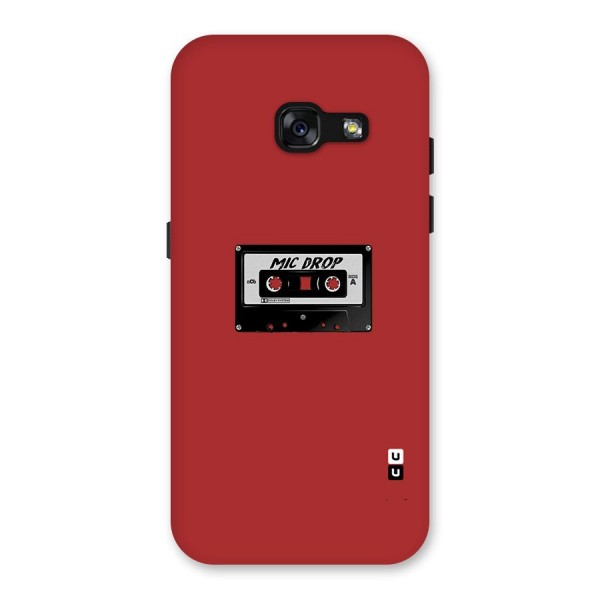 Mic Drop Cassette Minimalistic Back Case for Galaxy A3 (2017)