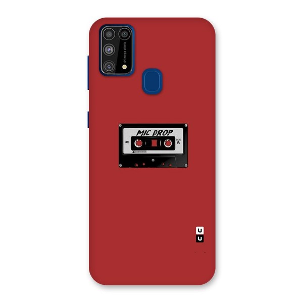 Mic Drop Cassette Minimalistic Back Case for Galaxy F41