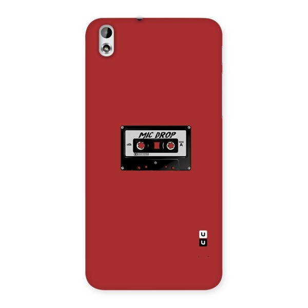 Mic Drop Cassette Minimalistic Back Case for HTC Desire 816s