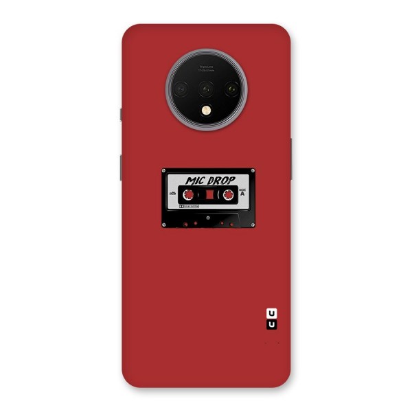 Mic Drop Cassette Minimalistic Back Case for OnePlus 7T