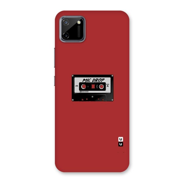 Mic Drop Cassette Minimalistic Back Case for Realme C11