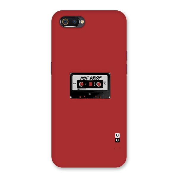 Mic Drop Cassette Minimalistic Back Case for Realme C2