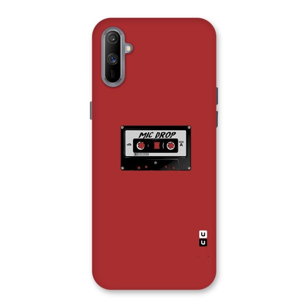 Mic Drop Cassette Minimalistic Back Case for Realme C3