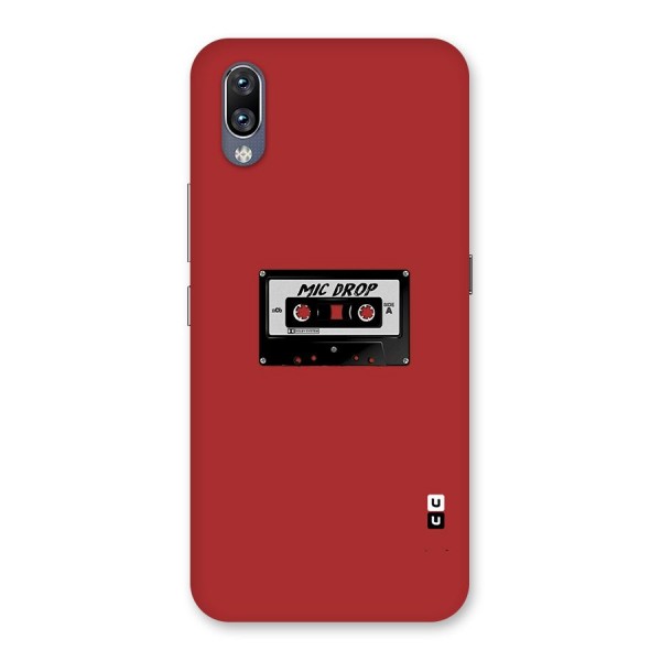 Mic Drop Cassette Minimalistic Back Case for Vivo NEX