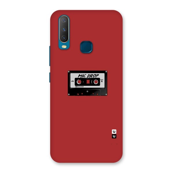 Mic Drop Cassette Minimalistic Back Case for Vivo Y17
