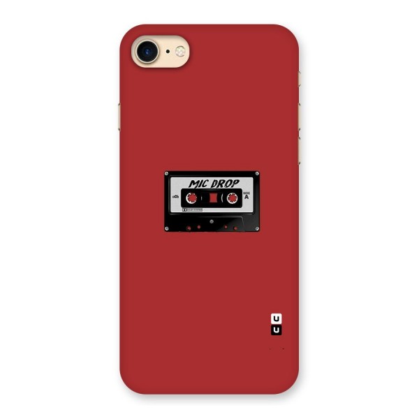 Mic Drop Cassette Minimalistic Back Case for iPhone 7