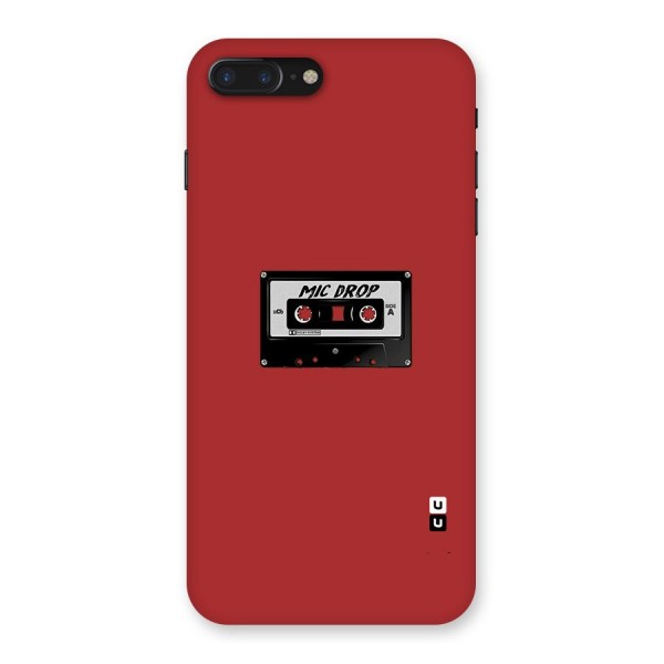 Mic Drop Cassette Minimalistic Back Case for iPhone 7 Plus