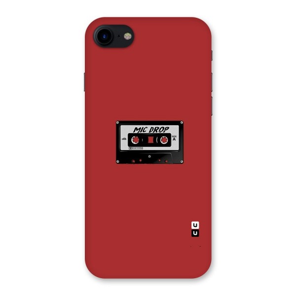 Mic Drop Cassette Minimalistic Back Case for iPhone SE 2020