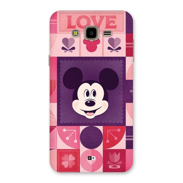 Mice In Love Back Case for Galaxy J7 Nxt