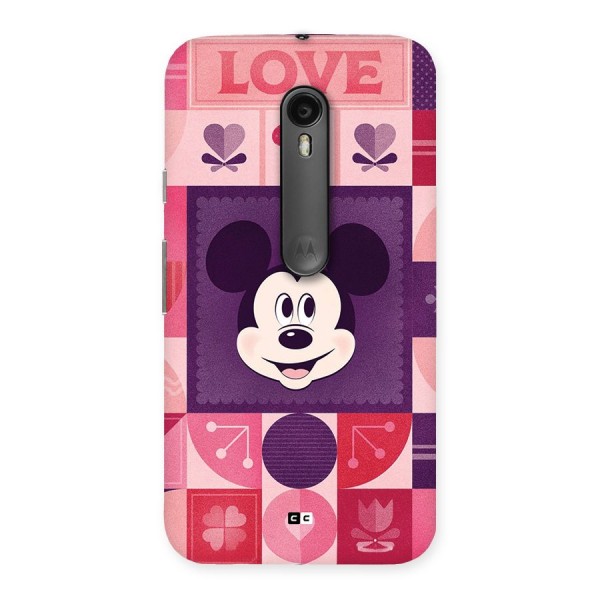 Mice In Love Back Case for Moto G3