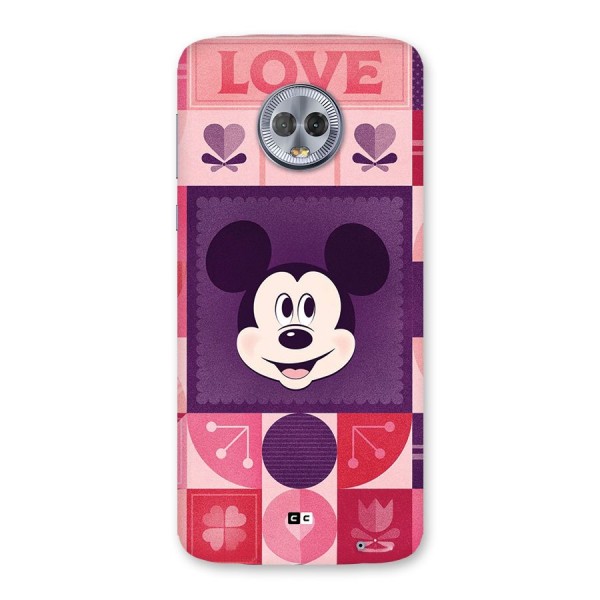 Mice In Love Back Case for Moto G6 Plus