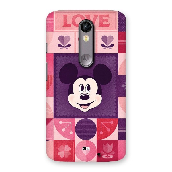 Mice In Love Back Case for Moto X Force