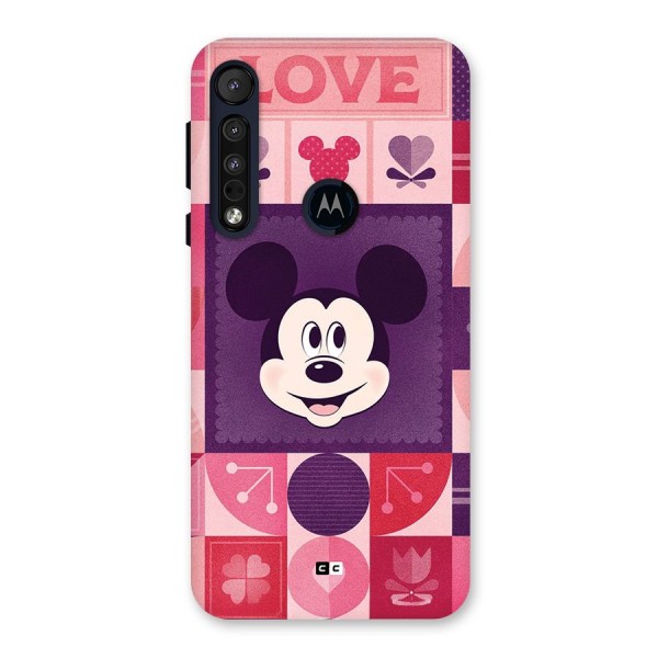 Mice In Love Back Case for Motorola One Macro