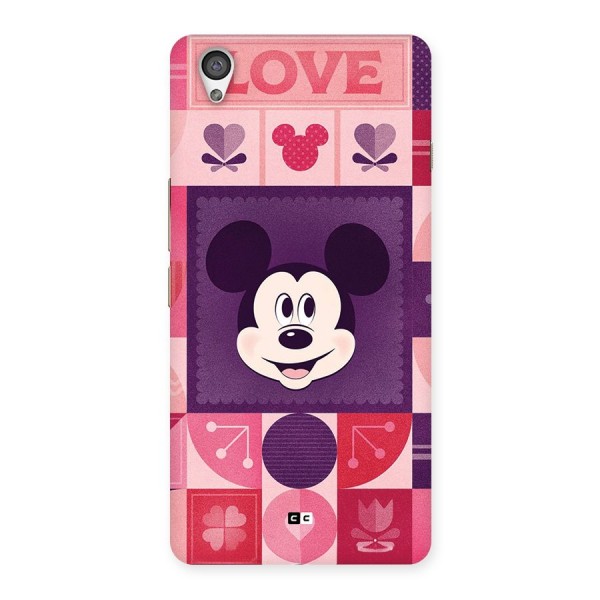 Mice In Love Back Case for OnePlus X