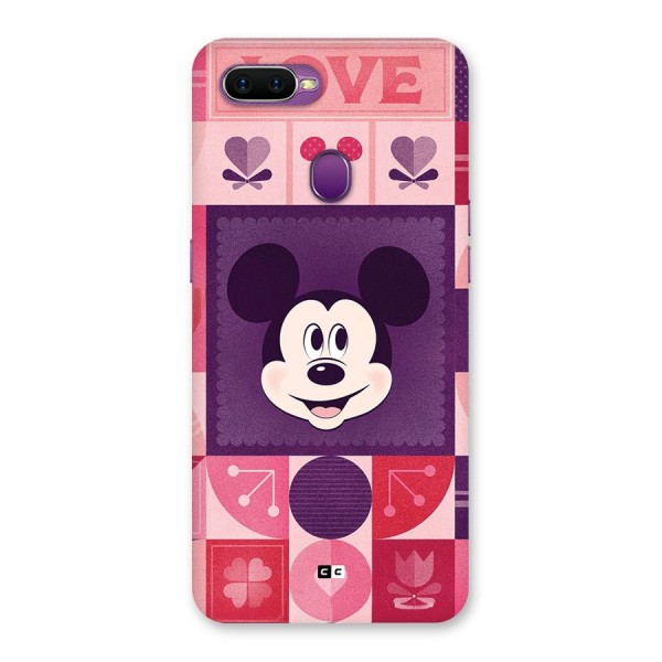 Mice In Love Back Case for Oppo F9