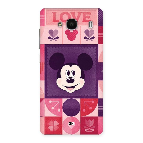 Mice In Love Back Case for Redmi 2s