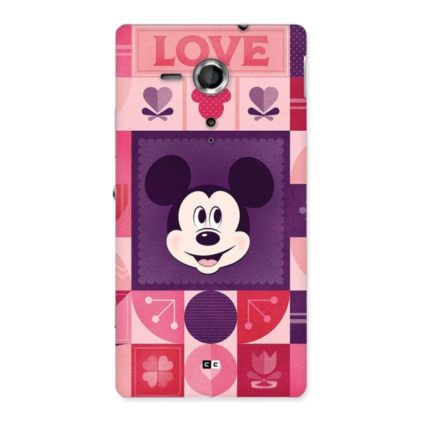 Mice In Love Back Case for Xperia Sp