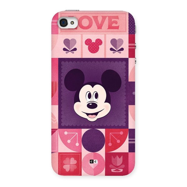 Mice In Love Back Case for iPhone 4 4s