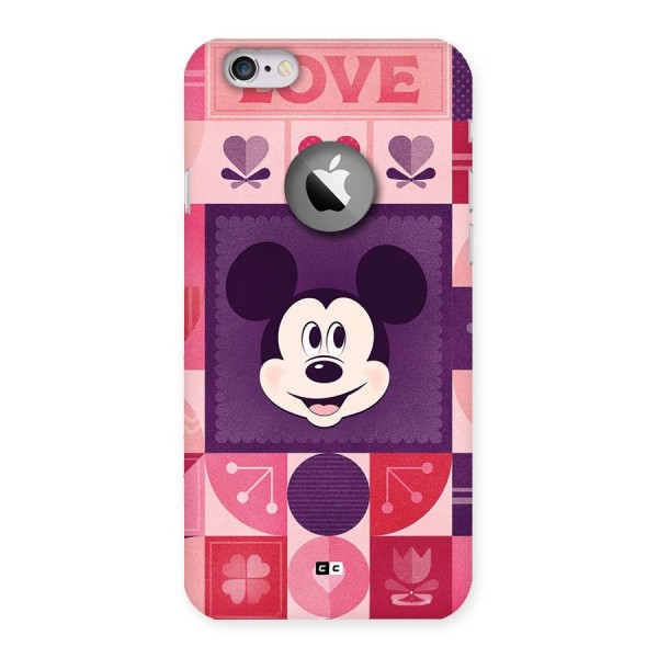 Mice In Love Back Case for iPhone 6 Logo Cut
