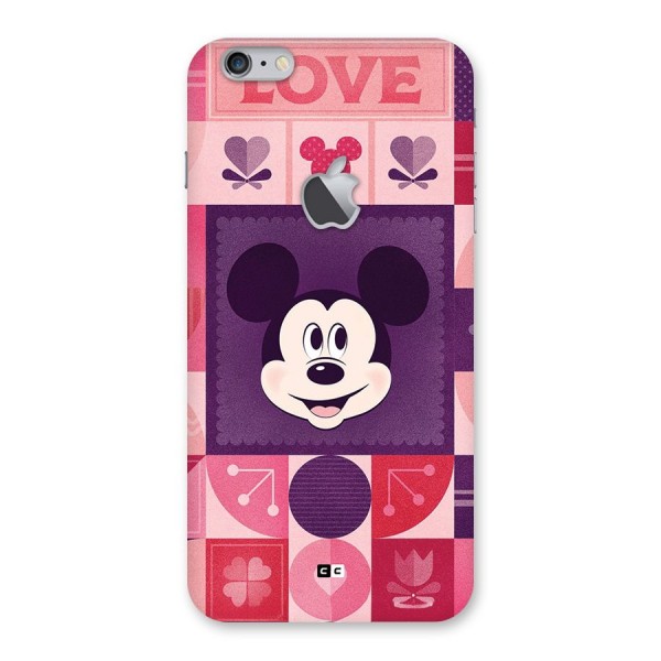 Mice In Love Back Case for iPhone 6 Plus 6S Plus Logo Cut