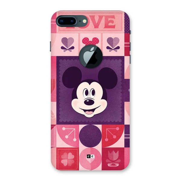 Mice In Love Back Case for iPhone 7 Plus Logo Cut