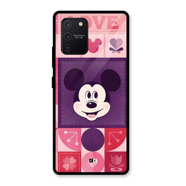 Mice In Love Glass Back Case for Galaxy S10 Lite