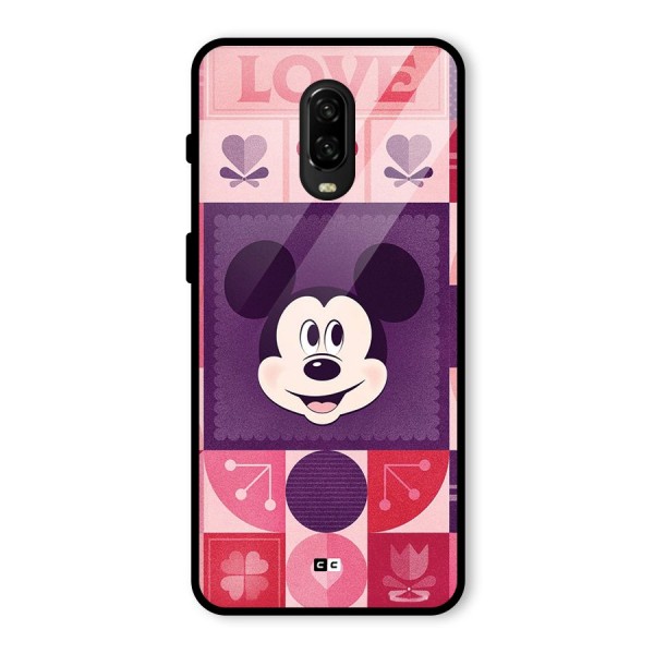 Mice In Love Glass Back Case for OnePlus 6T