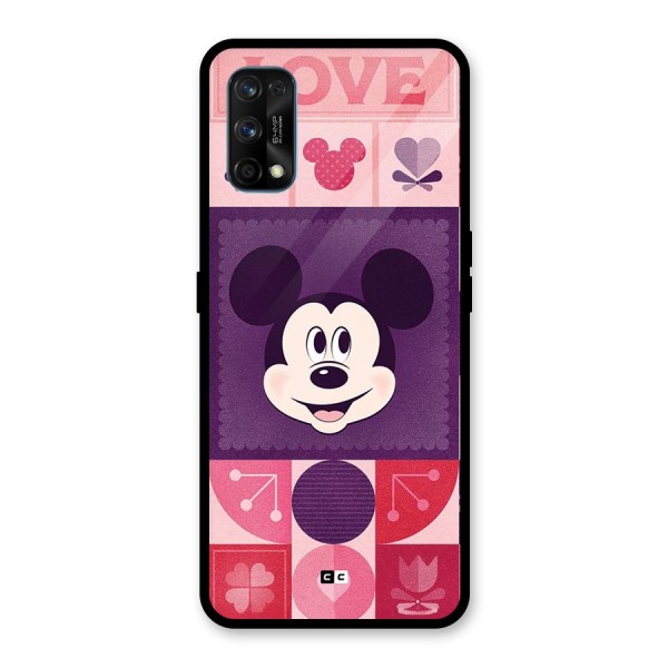 Mice In Love Glass Back Case for Realme 7 Pro