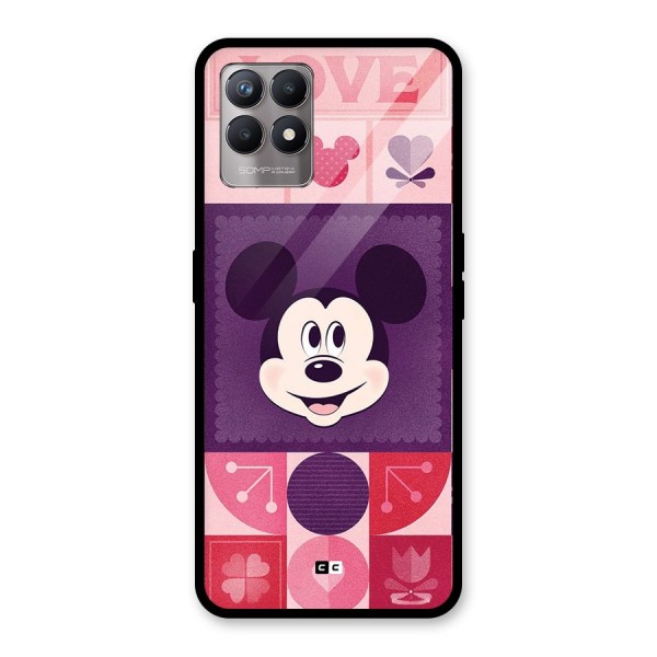 Mice In Love Glass Back Case for Realme Narzo 50